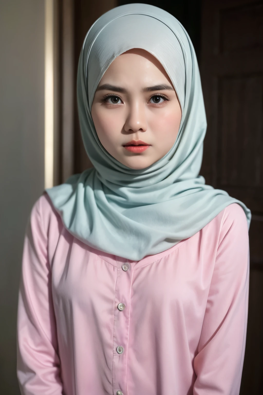 Wet pussy, Very cute and baby-like face, Very cute and baby-like face, G-String Naked, Angry pose, Angry face, (((HIJAB MALAY GIRL))), masutepiece, High quality, UHD 45K, Realistic face, Realistic skin feeling , A Malay Lady, 8 years old, , Very cute and baby-like face, (((FLAT CHEST))), (MATRIX WORLD), ((look In front at the camera and SADNESS)), ((())), (((CUTE GIRL))), ((PASTEL RED LIPS)), ((PASTEL SILVER BLOUSE)), ((CHUBBY)), ((UNDRESS)), Insert the ghost's finger into the asshole.