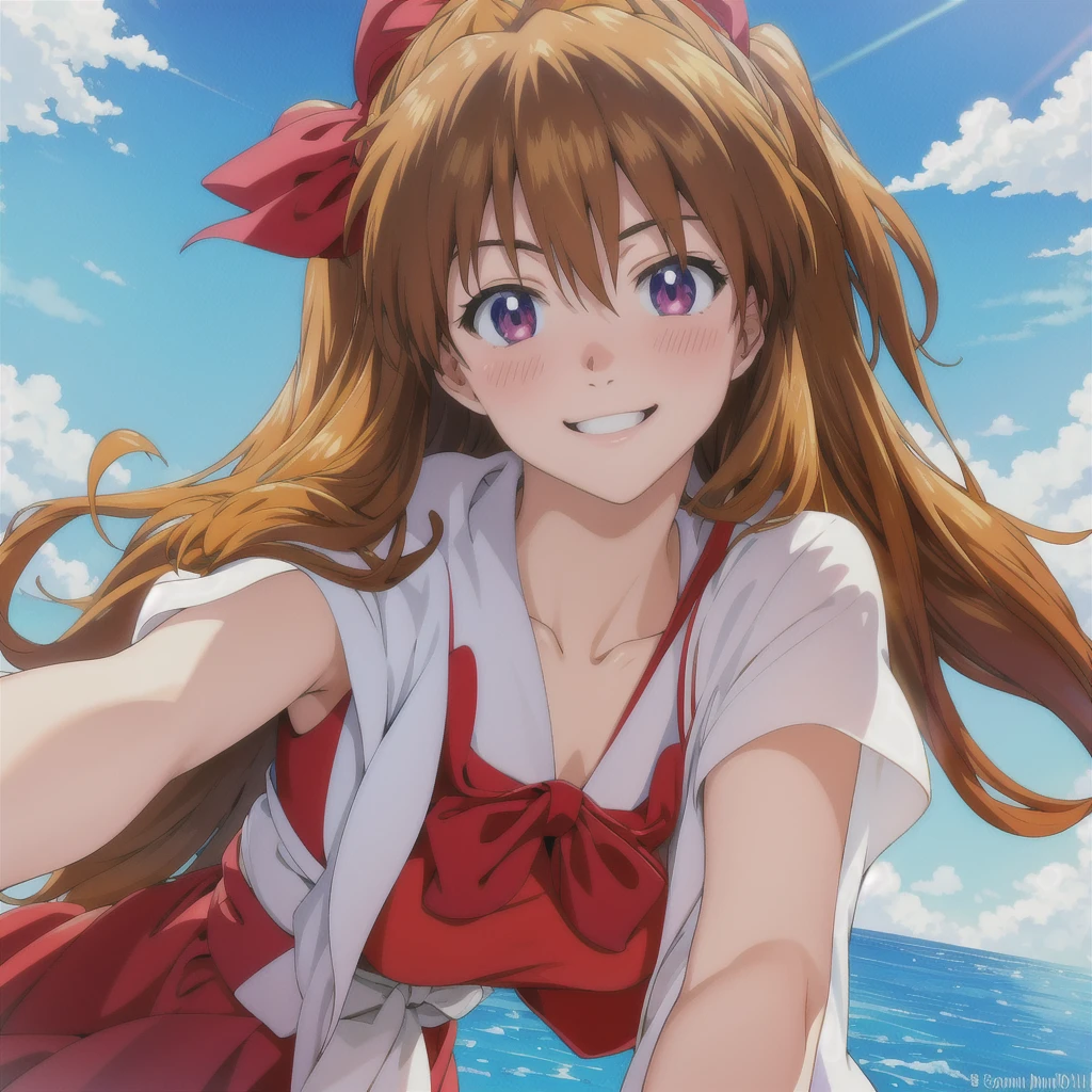 Super detailed, masterpiece, Highest quality,smile,blush (Asuka Soryu Langley)