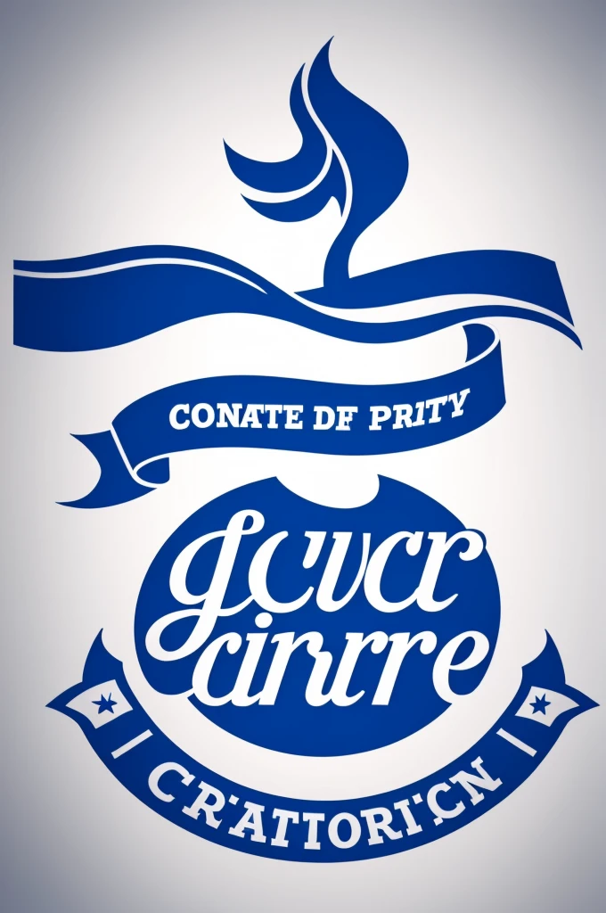 Create a Logo for a political party with conservative and right-wing ideology. Que diga Pisando fuerte