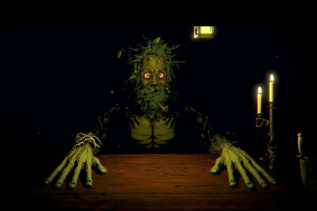 Dark hut of the devil