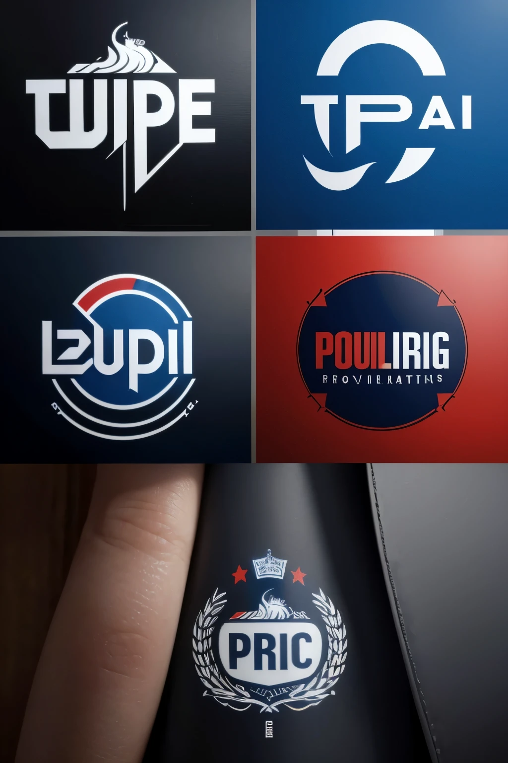 Design the logo of a political party with conservative and far-right ideology