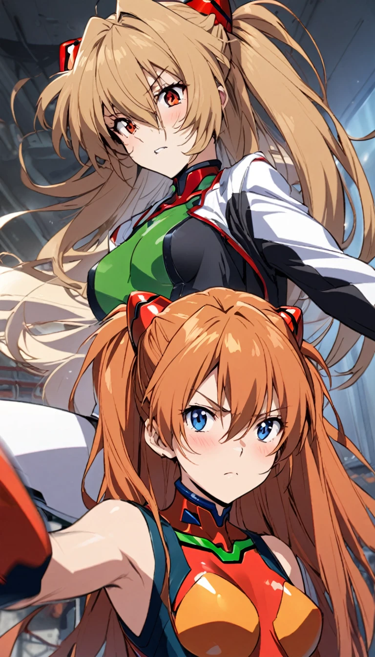 Asuka langley & Rei Ayanami