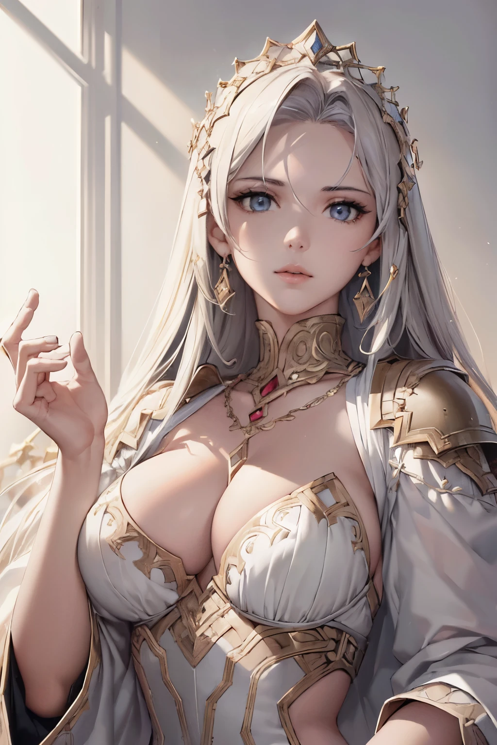 Masterpiece of the highest quality (High resolution: 2.0), grasping, a striking portrait of Fire Emblem's Aif as the poster girl (1.5), elegant and mesmerizing in every detail (add_detail: 1.5).
Vladislavzhanov's artistry shining through, showcasing Aif in an ethereal and captivating manner, radiating an aura of strength and grace (High Quality, Amazing Details: 1.4).
With a captivating gaze fixed on the viewer (Solo: 1), Aif stands tall and proud, donned in her iconic attire, armor adorned