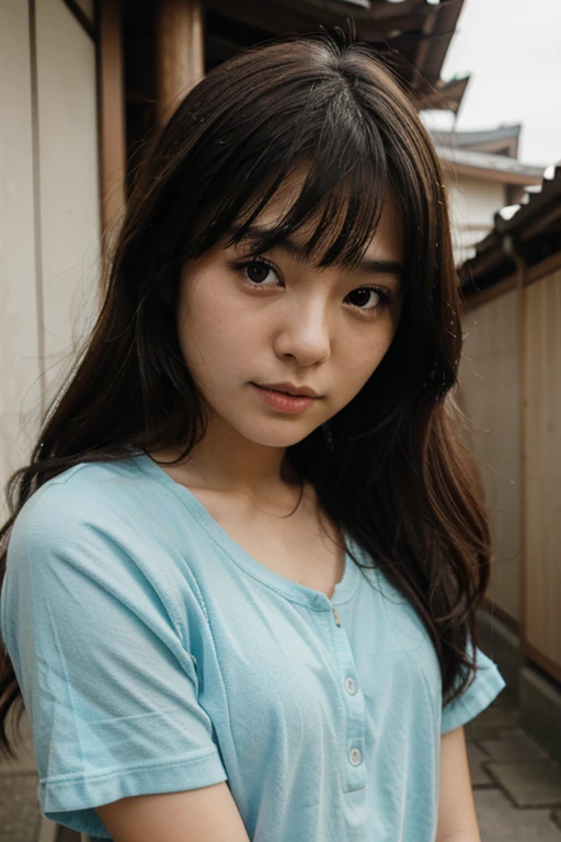 
 young girl from  Japan  