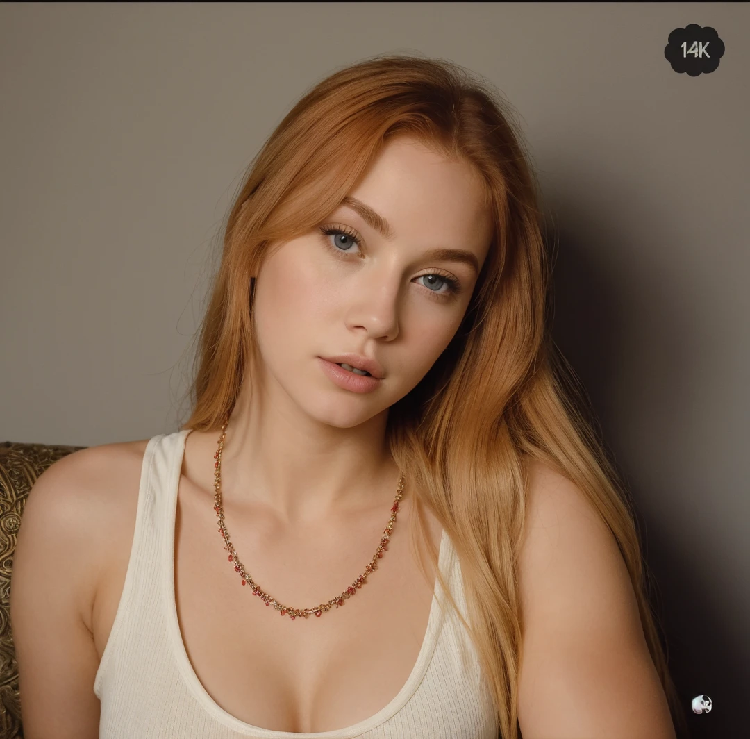 (((Masterpiece))), 25-year-old Caucasian French girl with shoulder-length messy red hair, adorned with , blooming hair akin to a royal . Captured in the best quality, this illustration serves as a 4K wallpaper, black top, black leggings,