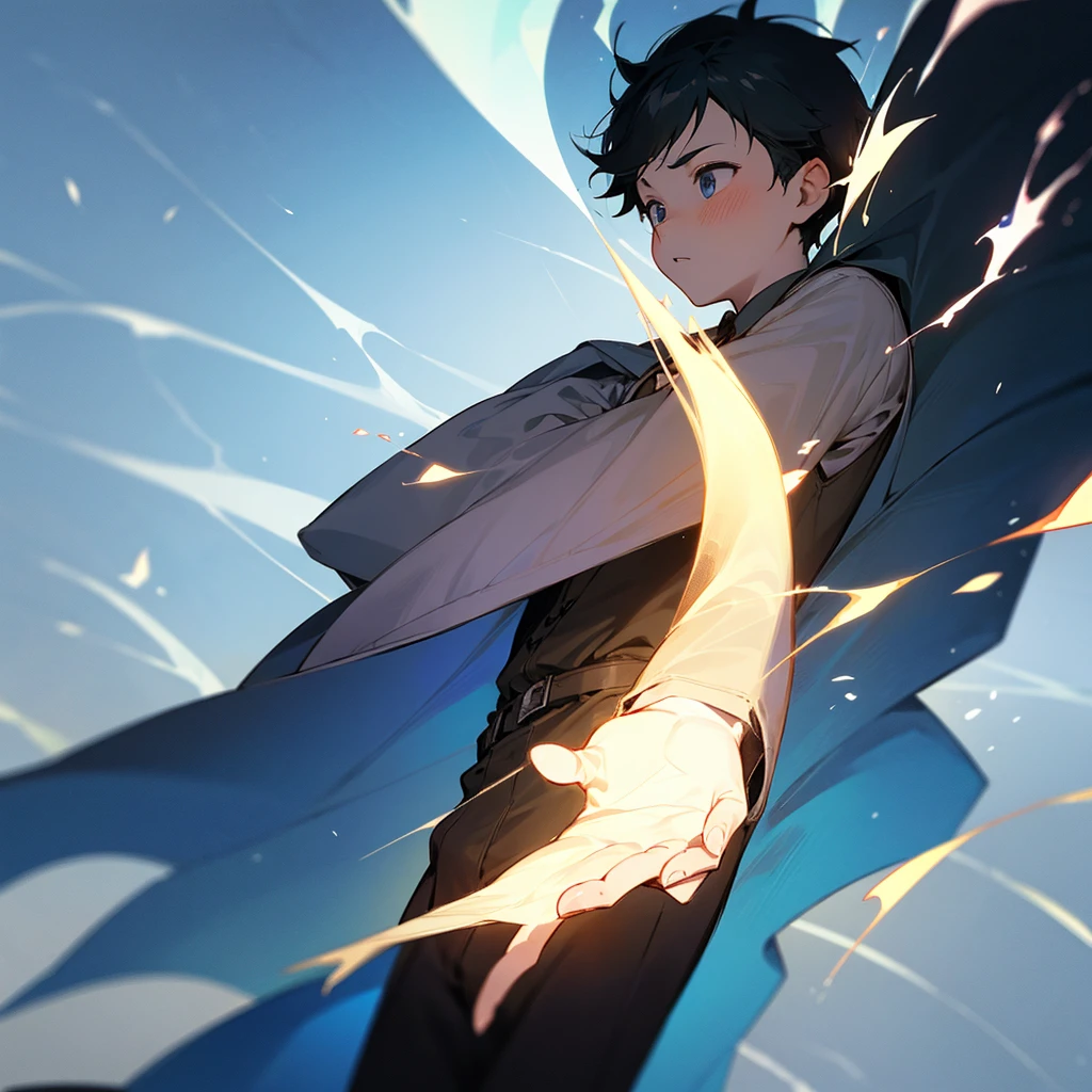 A boy found a spirit and it entered him 