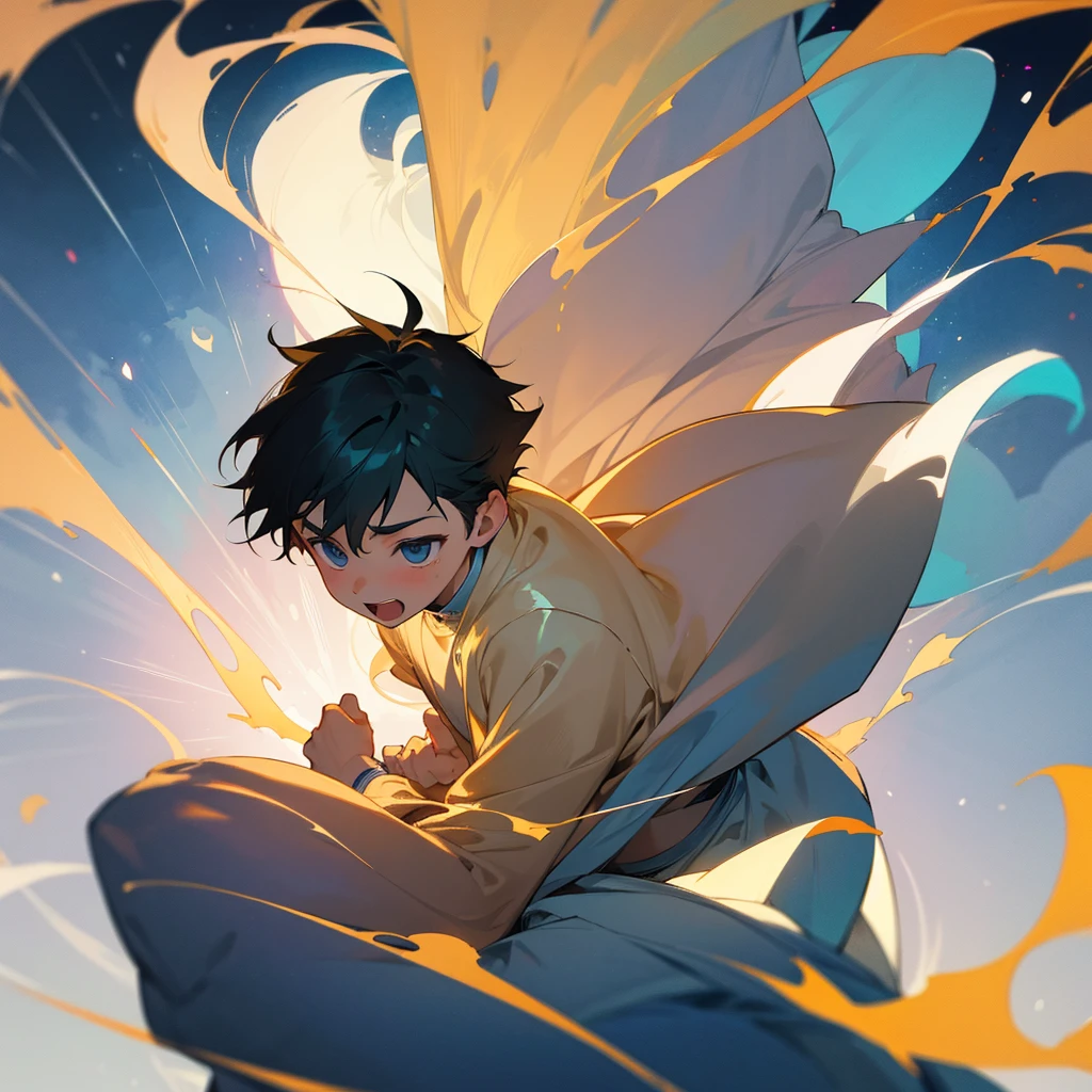 A boy found a spirit and it entered him