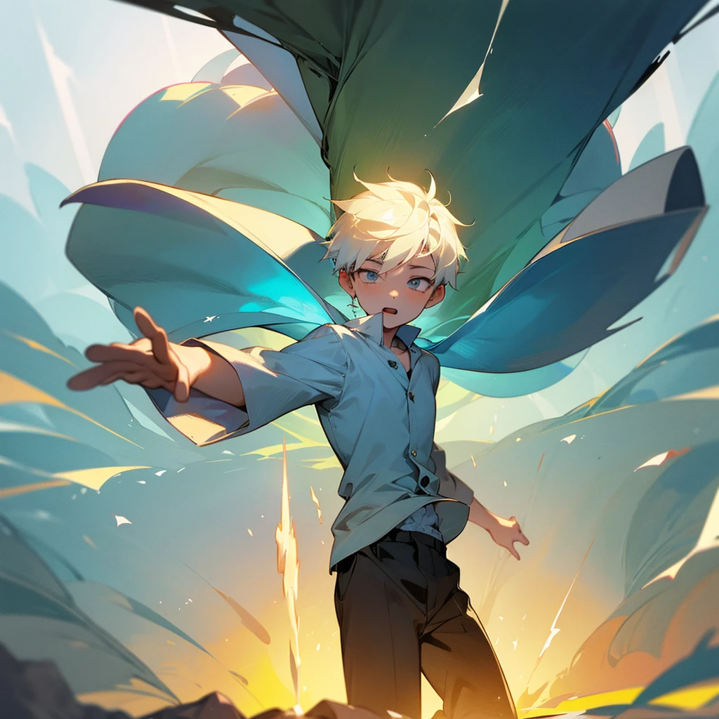 A boy found a spirit and it entered him