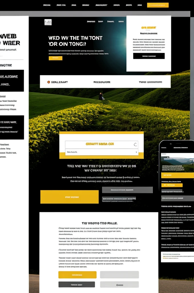 Create web page