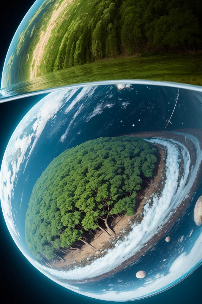 crie imagens Meio ambiente, physics and biology together