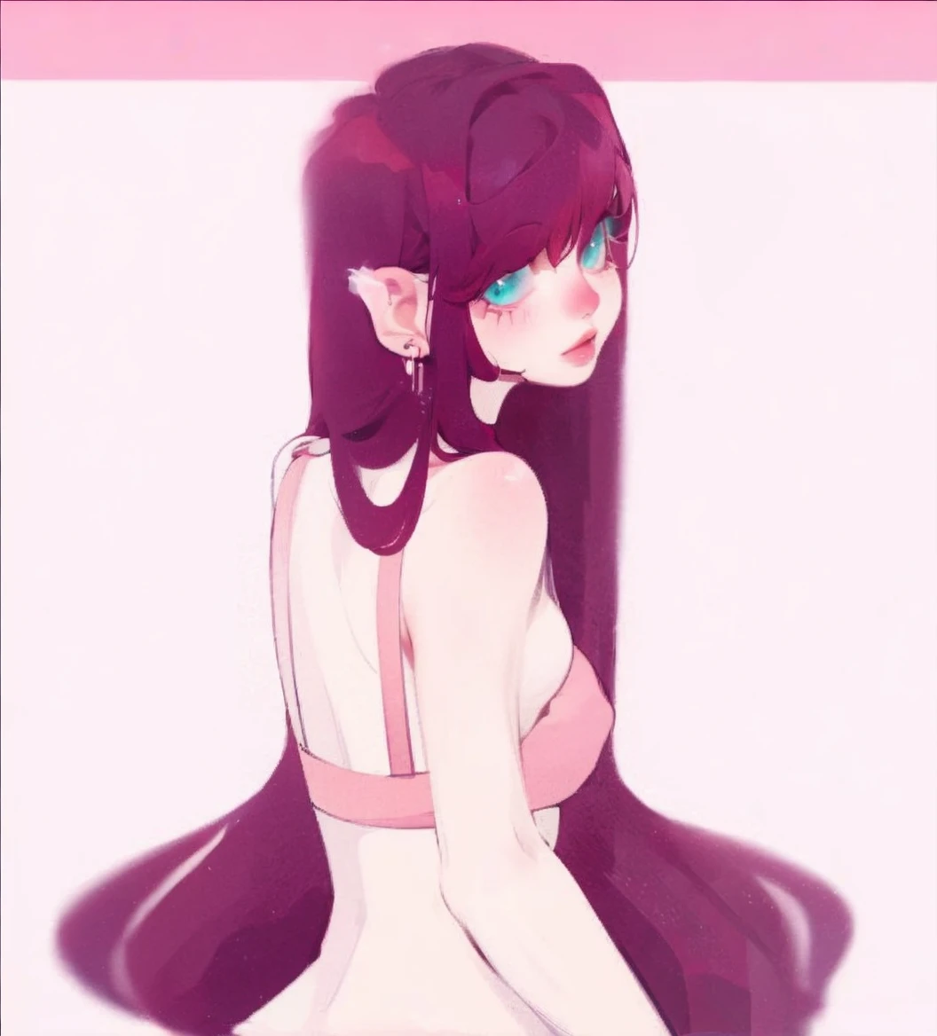 Girl with red hair