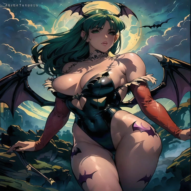 capa dos quadrinhos do batman de uma mulher sexy com cabelo verde e um morcego, zenoscope, morrigan, succubus in sundress portrait, beautiful succubus, estilo ivan talavera e artgerm, succubus in tight short dress, j Scott Campbell, Artgerm e Warren Louw, artgerm Greg rutkowski _ Greg, j. Scott Campbell