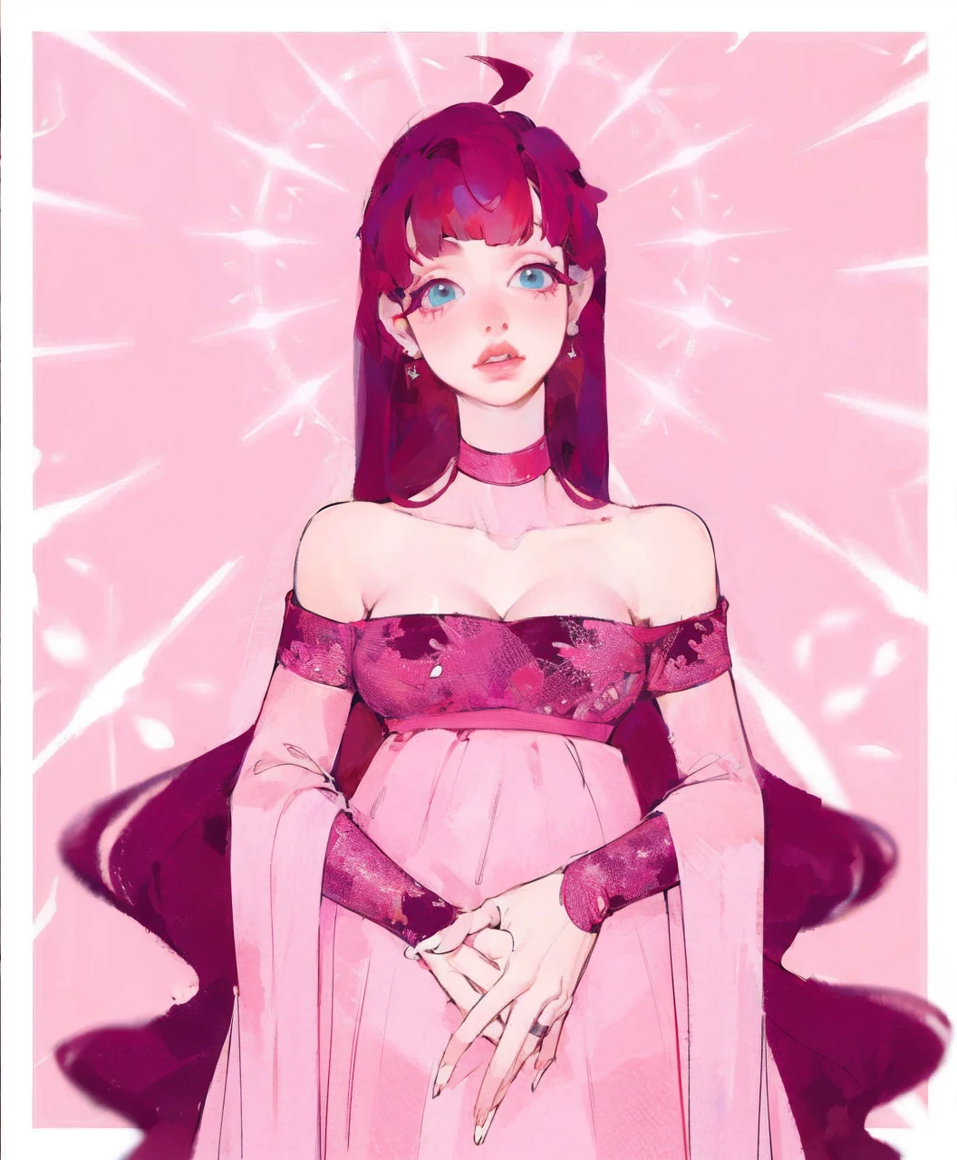Girl with red hair