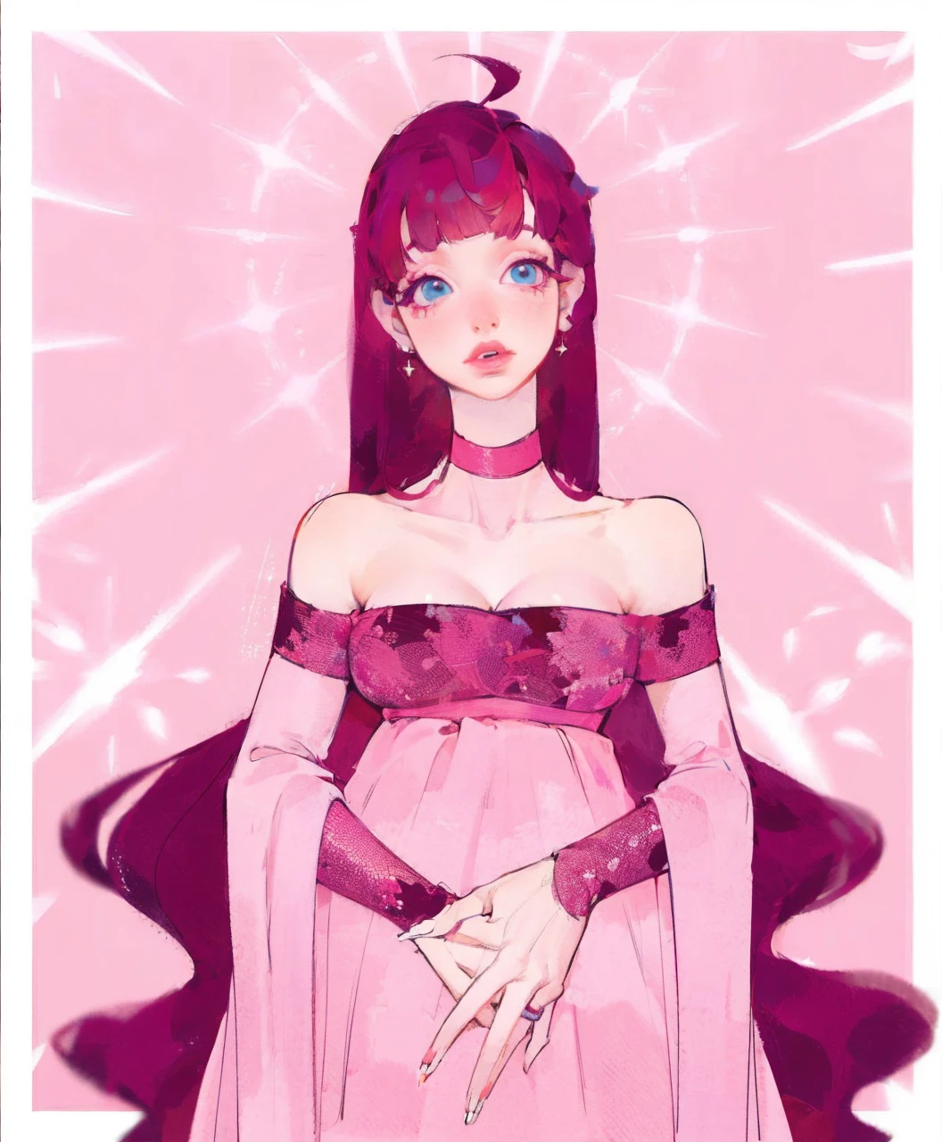 Girl with red hair