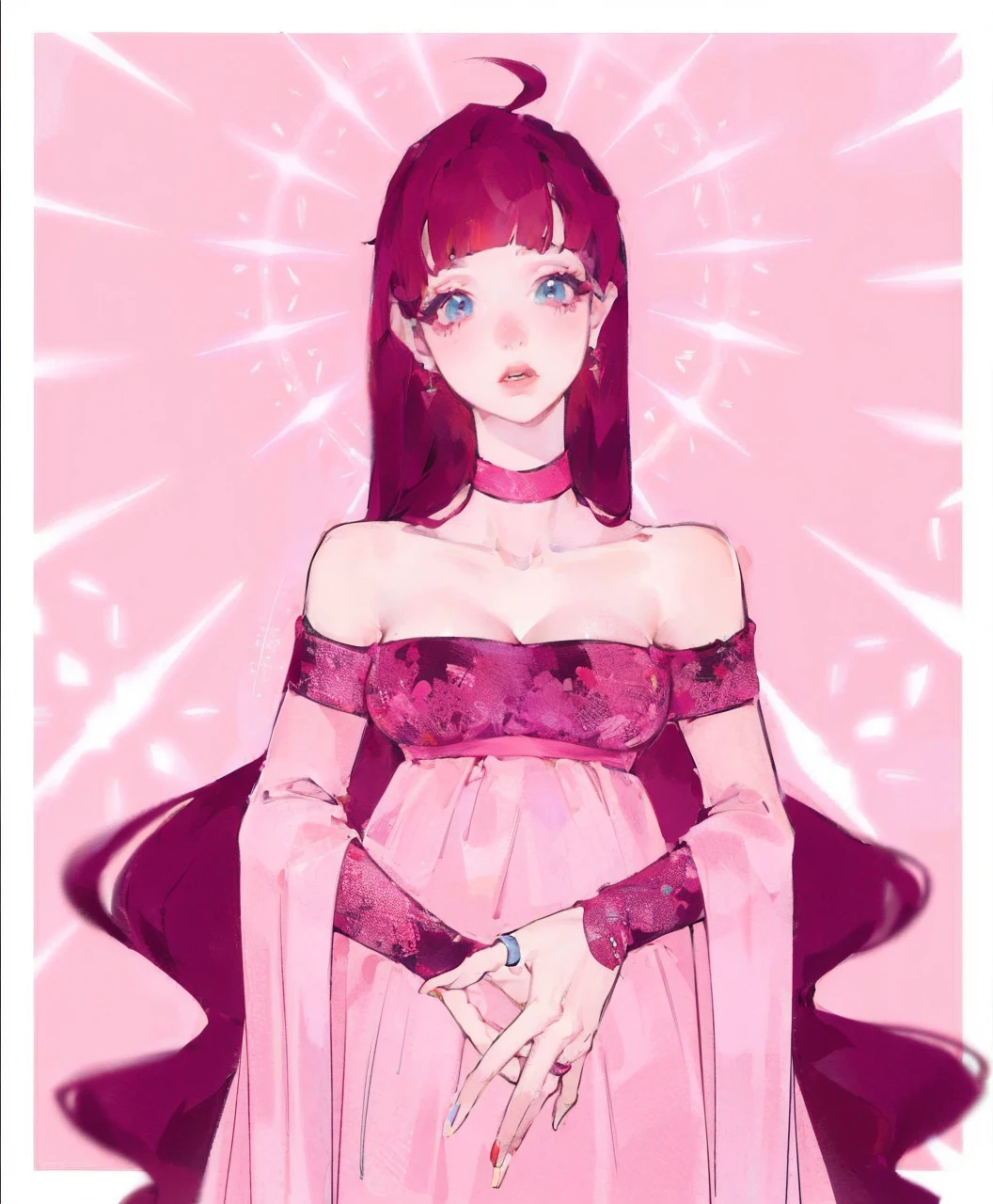 Girl with red hair
