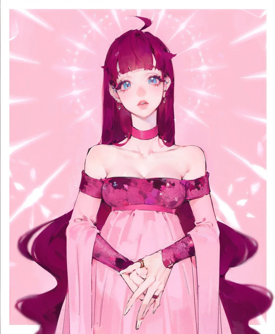 Girl with red hair