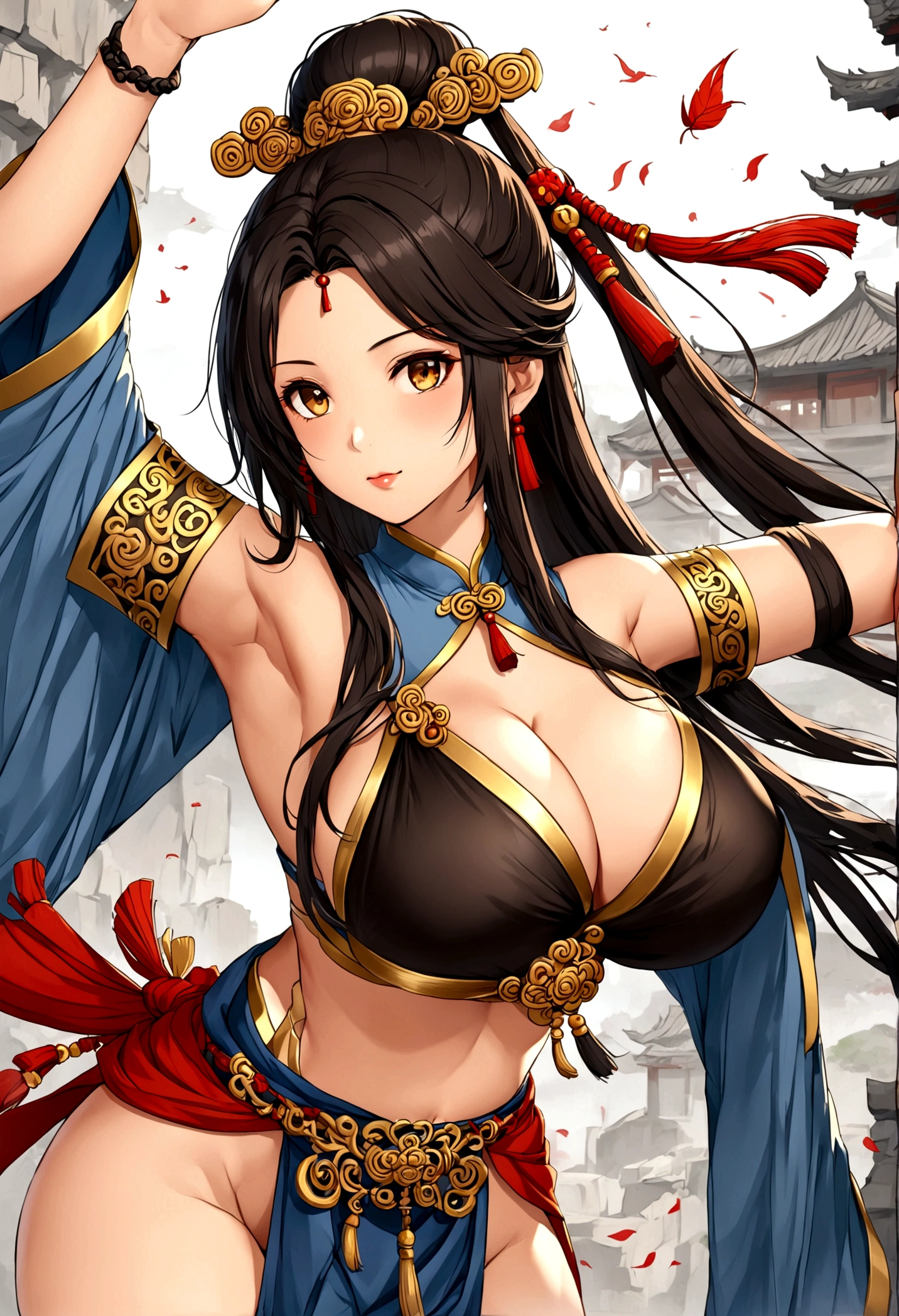 big breasts Ancient China wuxia