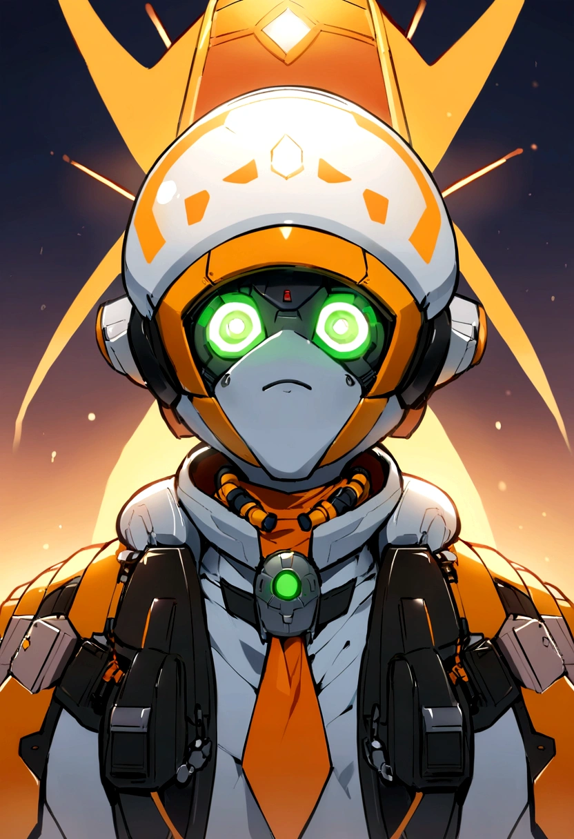Safi is a strong robot, cheerful and trustworthy, designed to promote safety in the workplace. He has a friendly and approachable appearance, with a modern design that combines functionality and aesthetics. Safi is equipped with various tools and sensors to identify and prevent risks, as well as being an excellent communicator, able to educate and guide workers on safe practices. Its housing is made of light and resistant metal, pintada em cores vibrantes como amarelo e laranja, associated with safety and attention.