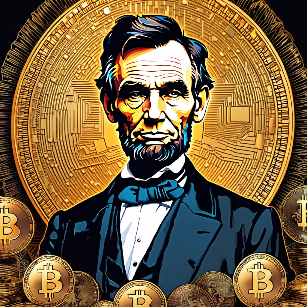 arte Abraham Lincoln bitcoin