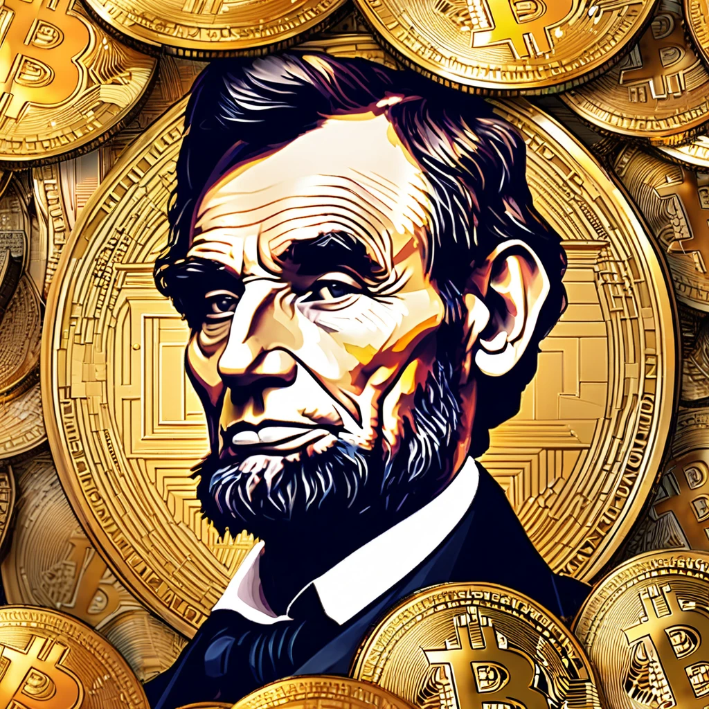 arte Abraham Lincoln bitcoin
