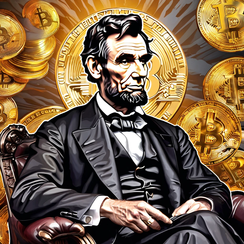 arte Abraham Lincoln bitcoin