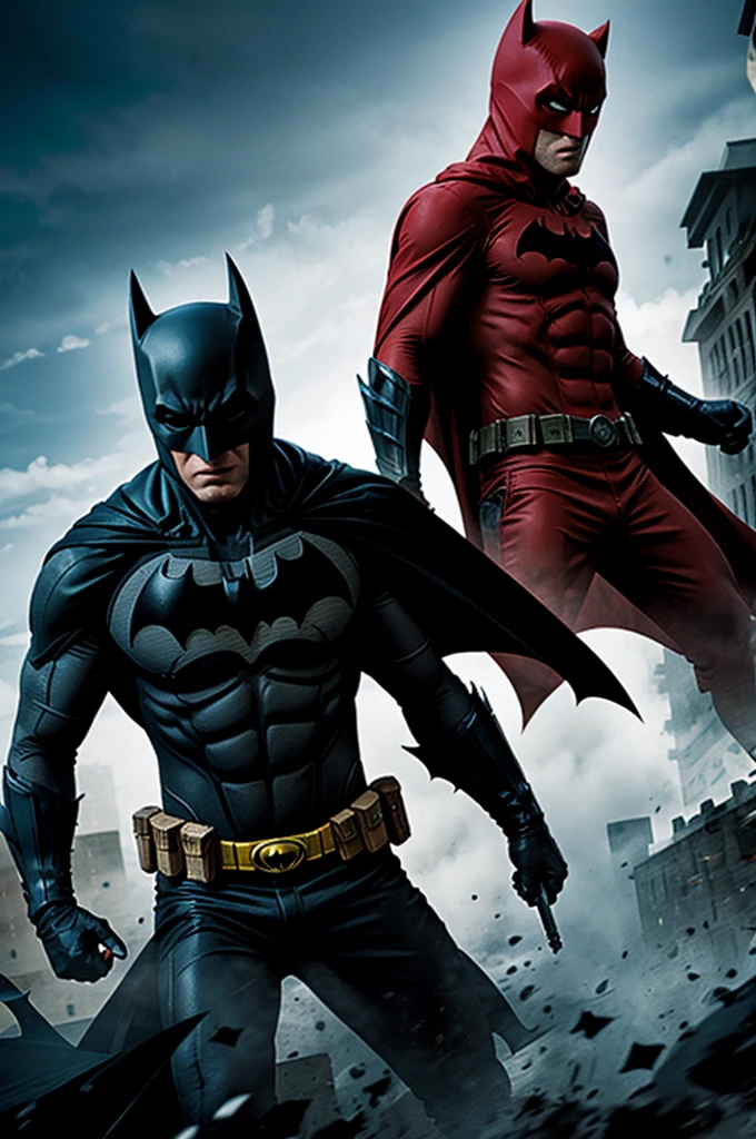 Batman vs red hood