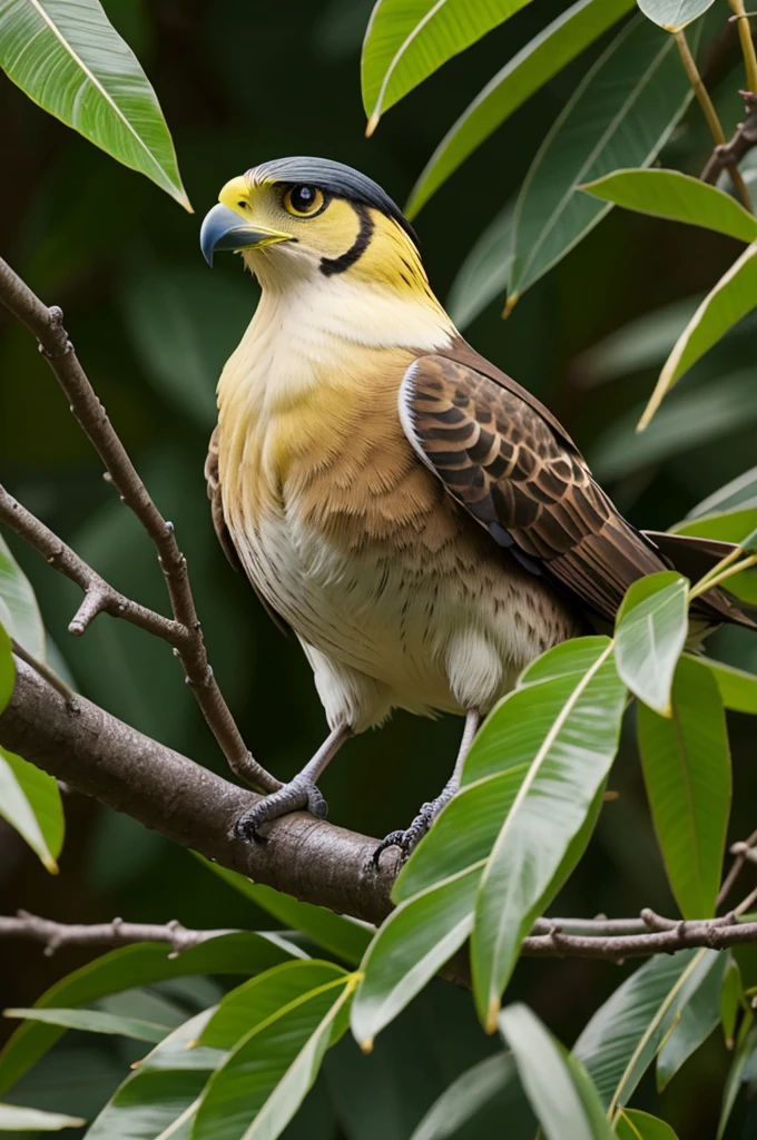 Crea un pokemon que sea una combinacion entre un aguila real y la planta peyotito