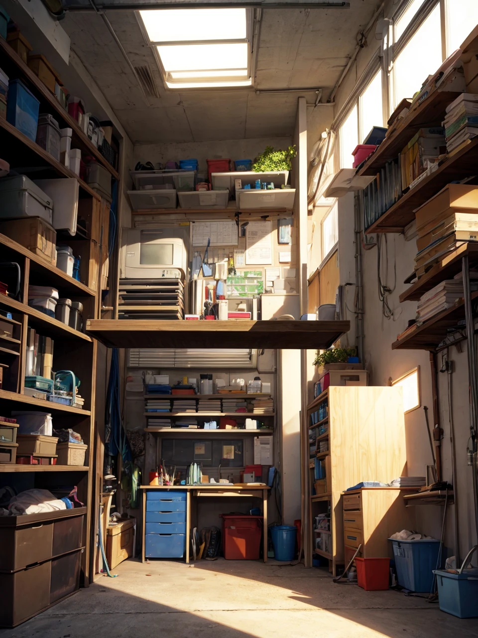 Studio study garage