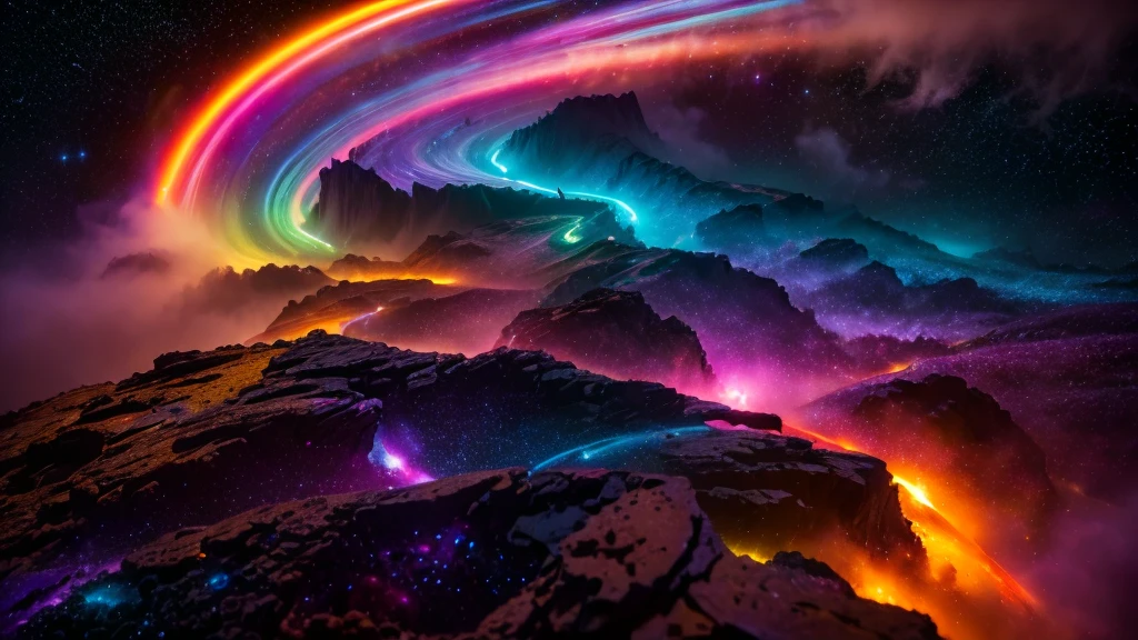 vizalise multicolored liquid smoke floating around in the multicolored stunning nebula mist galactical environment,vivid colors, warm color tones,sharp focus, depth of field, intricate details, lifelike textures,psychedelic, photorealistic,cinematic, realistic, uhd, hdr, 8k, 35mm film
