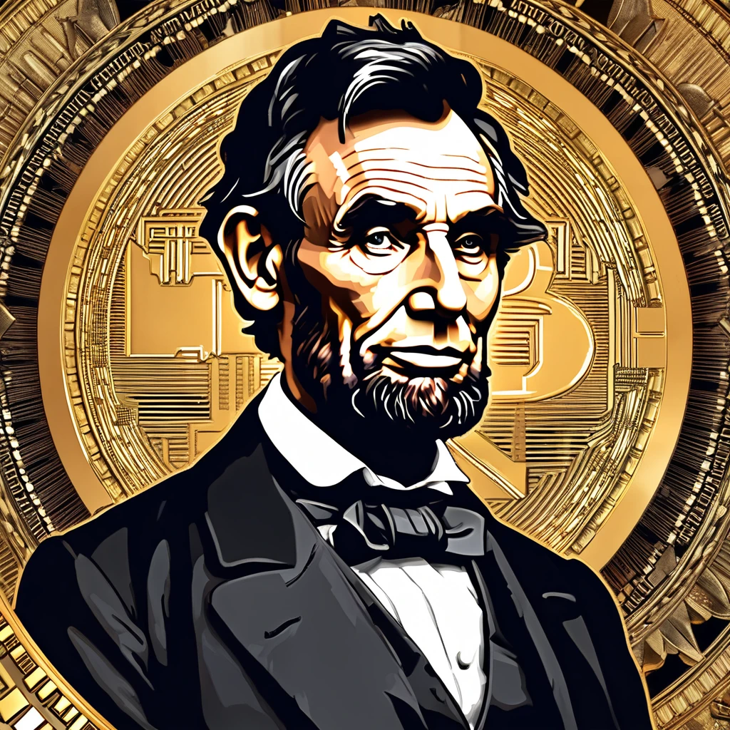 arte Abraham Lincoln bitcoin