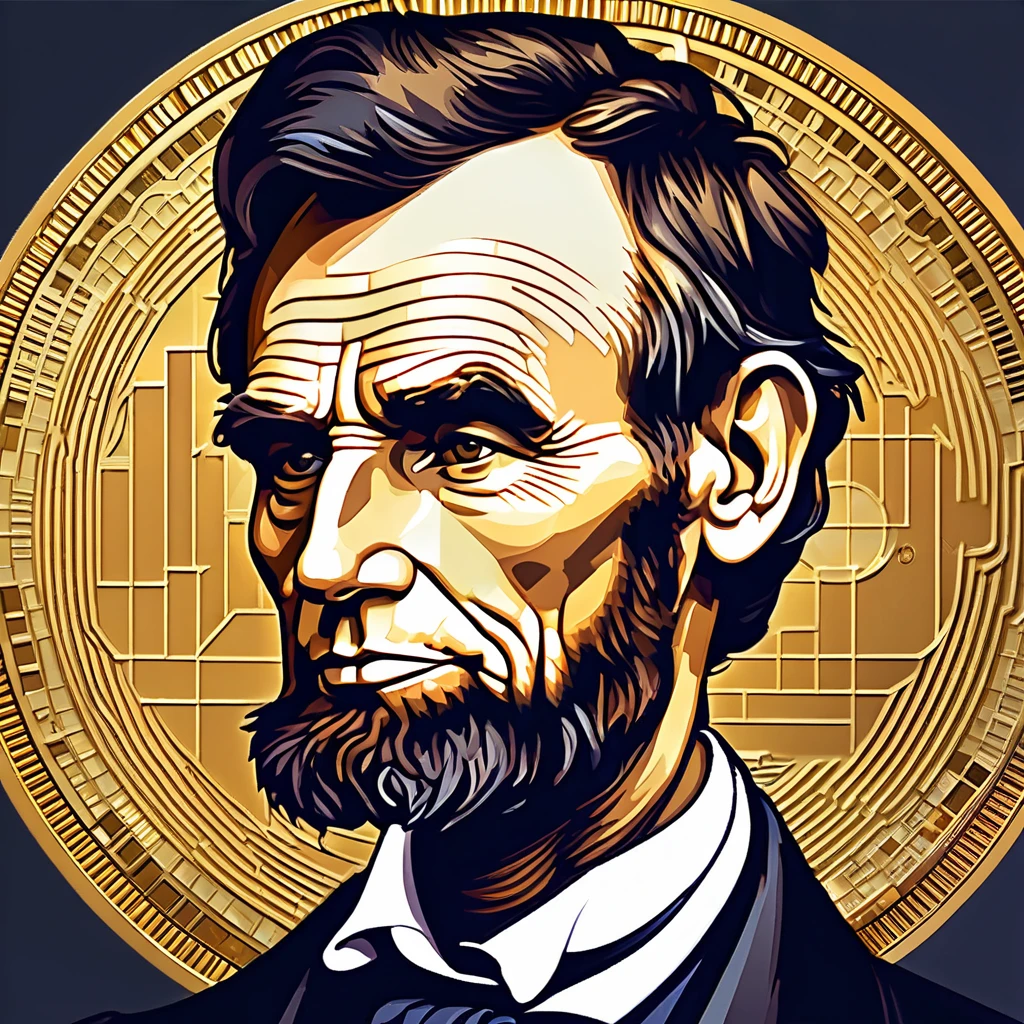 arte Abraham Lincoln bitcoin