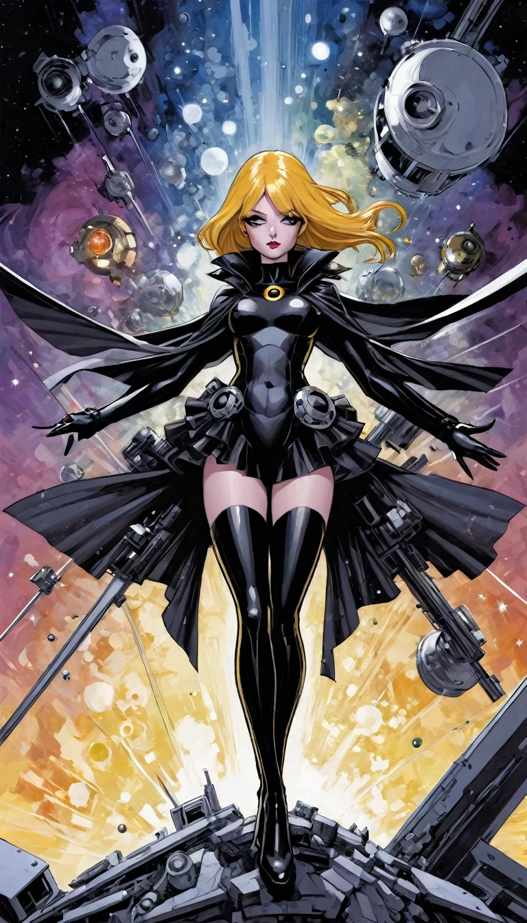 (inspired by art by Chris bachalo). oil painting)