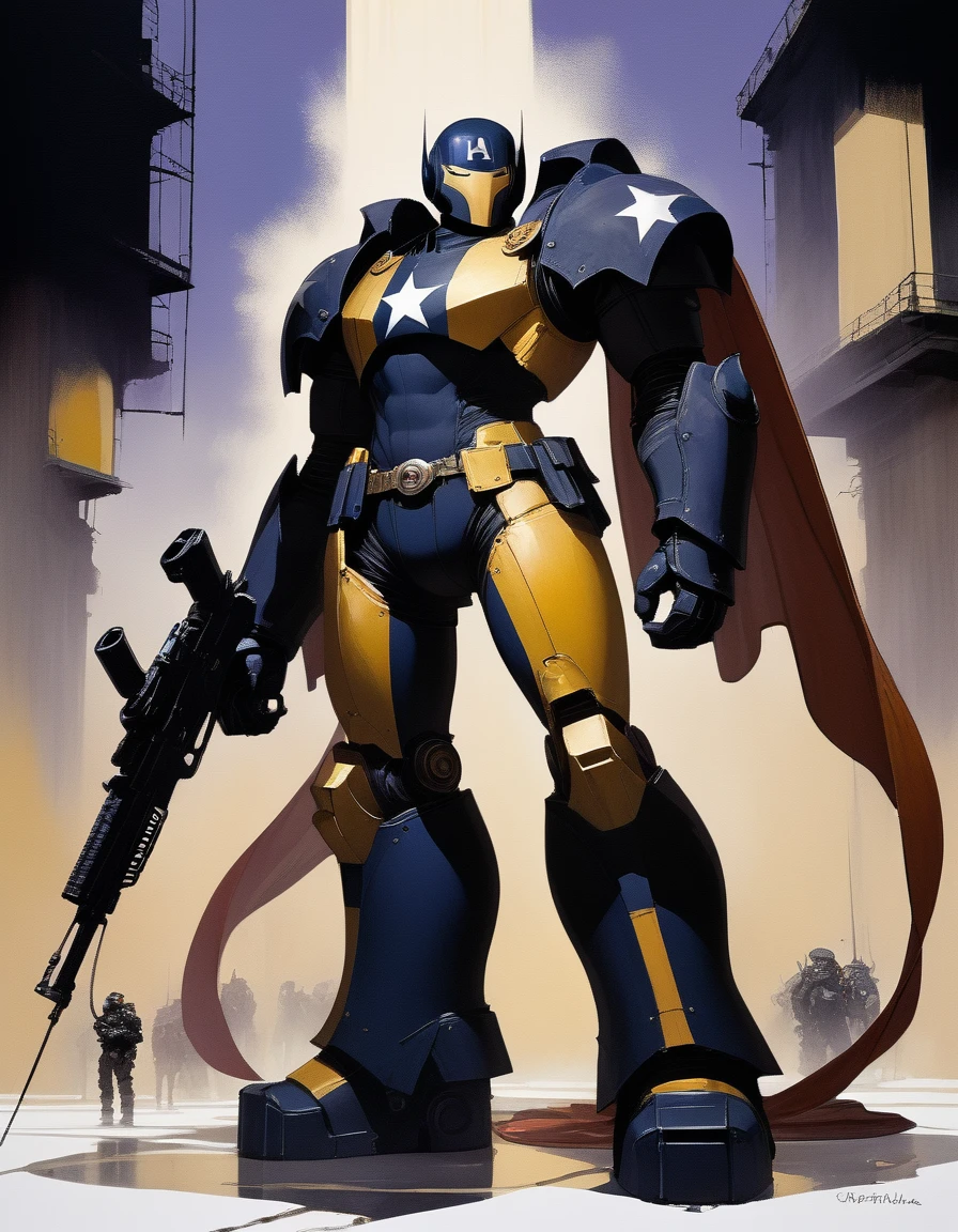 (inspired by art by Chris bachalo). oil painting)