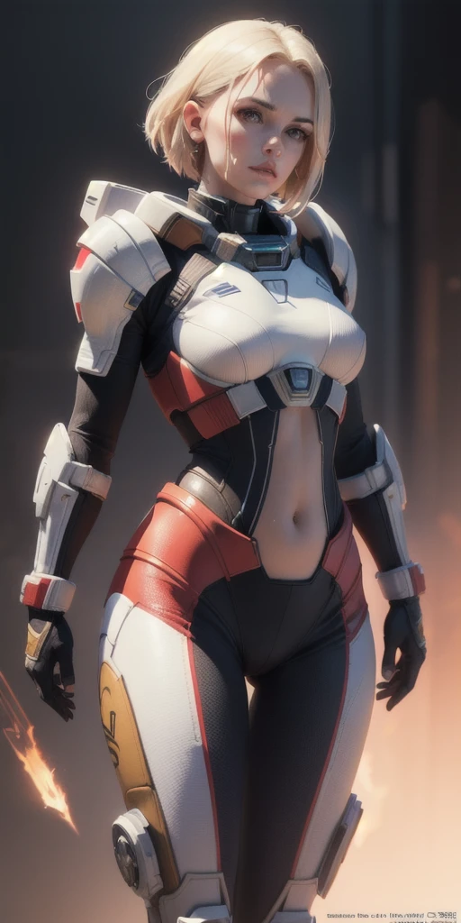 complex 3d render ultra detailed of beautiful blond mature girl as mass_effect_character wearing (battle_worn mass_effect combat outfit),android face, 150 mm, studio lighting, rim light,vibrant details,hyperrealistic, anatomical, facial muscles, an extremely delicate and beautiful, extremely detailed ,CG ,unity ,wallpaper, (realistic, photo-realistic:1.37),Amazing, finely detail, masterpiece,best quality,official art, extremely detailed CG unity 8k wallpaper, absurdres, incredibly absurdres,gradient, covered_navel, medium_breasts, ((scifi background)),rim lighting, sharp focus, low key, dim light, wlop,realistic perfect hands and fingers,