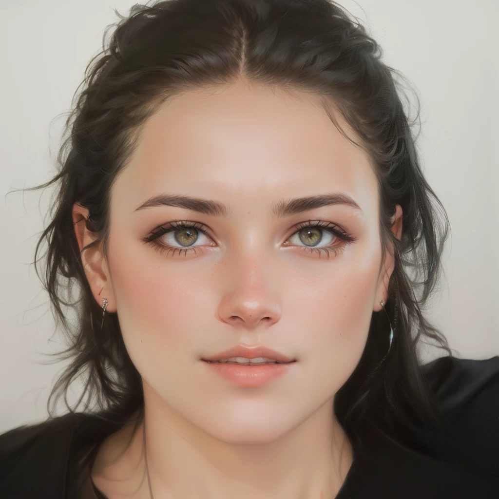 (close-up, editorial photograph of a 21 year old woman), (highly detailed face:1.4) (smile:0.7) (background inside dark, moody, private study:1.3) POV, by lee jeffries, nikon d850, film stock photograph ,4 kodak portra 400 ,camera f1.6 lens ,rich colors ,hyper realistic ,lifelike texture, dramatic lighting , cinestill 800, Indian look