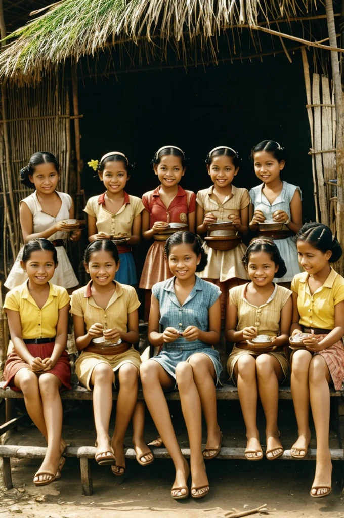 girls in philippines 1950