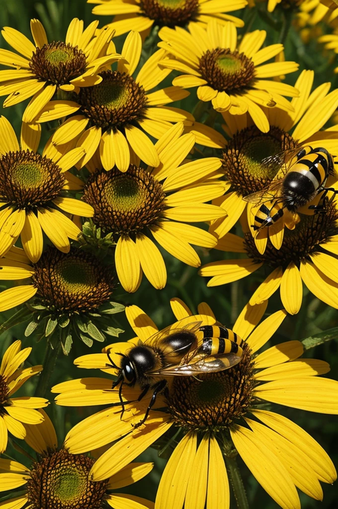 Crear una abeja caricatura
