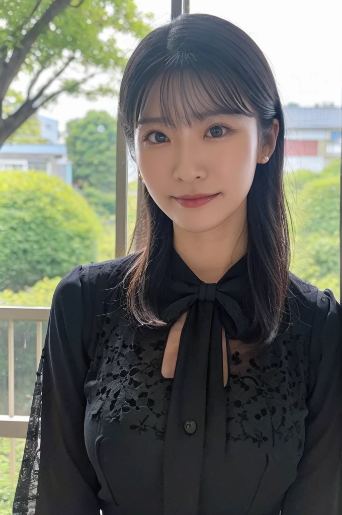 (wearing ,blouse:1.3),from below,(erect nipples :1.3),be wet with rain,rainy,Cloudy,Top quality, 1 beautiful Japanese woman, teen,high school student,(18 years old),medium hair, (Black hair:1.2), Ultra-realistic capture, Highly detailed, High resolution 16k close-up of human skin. Skin texture must be natural, With such detail that pores can be finely identified. Skin should look healthy, In a uniform tone. Use natural light and color,