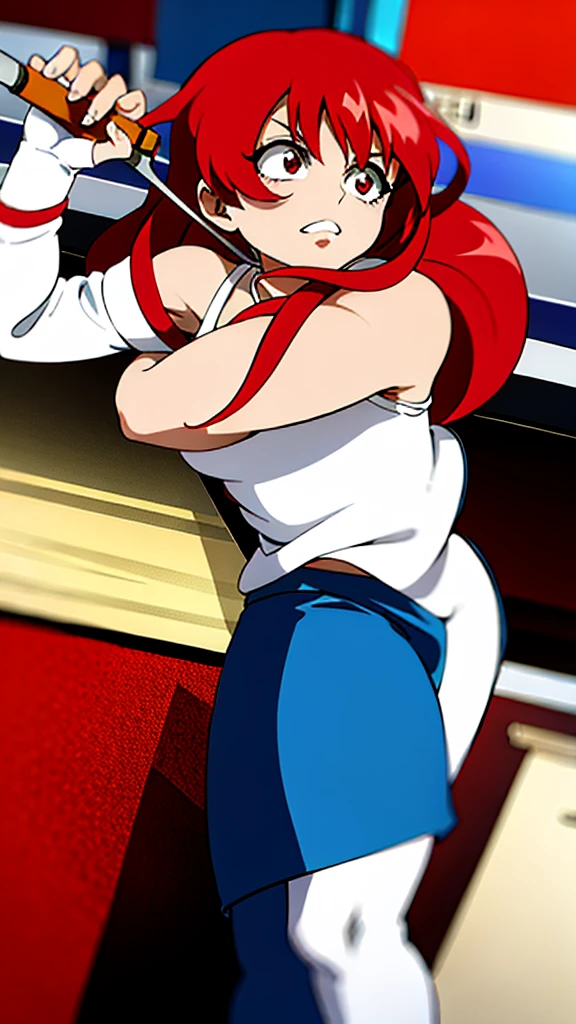  anime with long red hair and a white shirt, Asuka Langley sohryu, Asuka Langley soryu, Asuka Langley, Asuka Langley souryuu, protagonista feminina 👀 :8, portrait of Asuka Langley soryu, terno asuka sob a roupa!, blonde  anime with long hair, menino anime de cabelo laranja, (Menina anime)