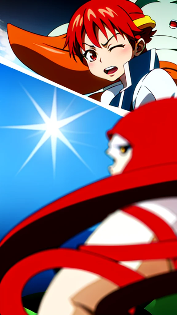 anime with long red hair and a white shirt, Asuka Langley sohryu, Asuka Langley soryu, Asuka Langley, Asuka Langley souryuu, protagonista feminina 👀 :8, portrait of Asuka Langley soryu, terno asuka sob a roupa!, blonde anime with long hair, menino anime de cabelo laranja, (Menina anime)