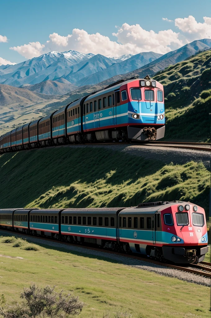 Un tren en el spacio