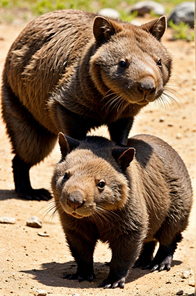 Consider: Wombat poop is cube-shaped, designed to defy odds. 