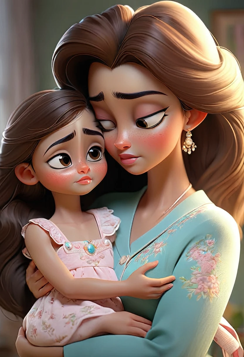 taking care of her mother