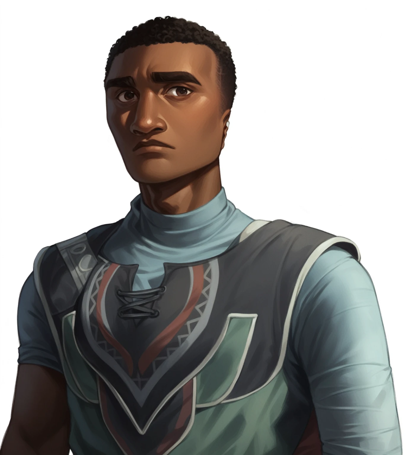 zPDXL, African-American, Richard ayoade resemblance dark skin and curly hair low curly hair, young and very handsome, Disney modern animation style , 18 years old , dark-skinned African-American