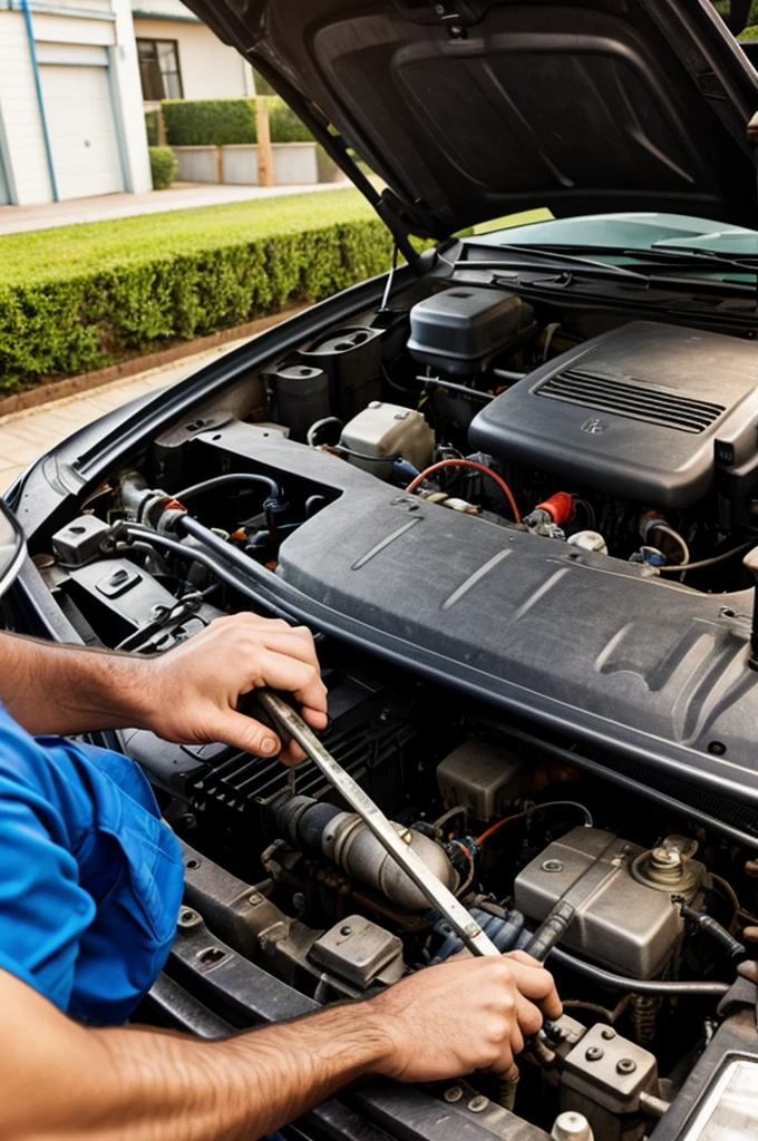 Car radiator maintenance service 