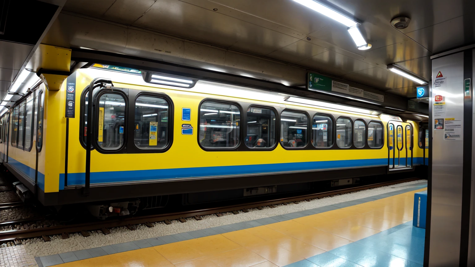 In a future Subway Wagon internoir