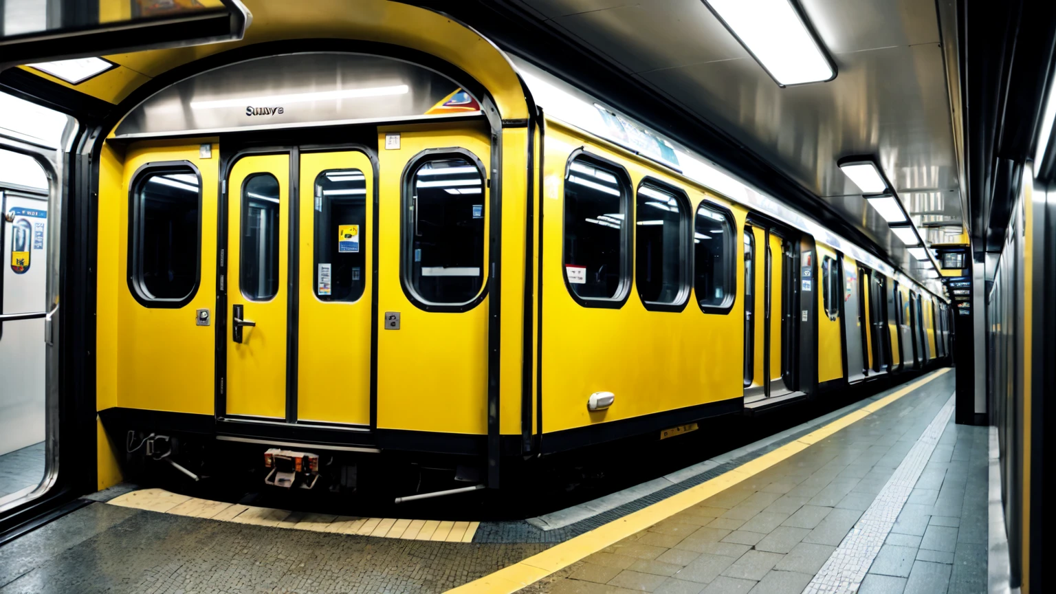 In a future Subway Wagon internoir