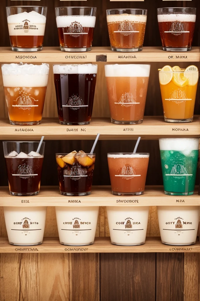 Criar uma logo marca com nome de mixologia drinks