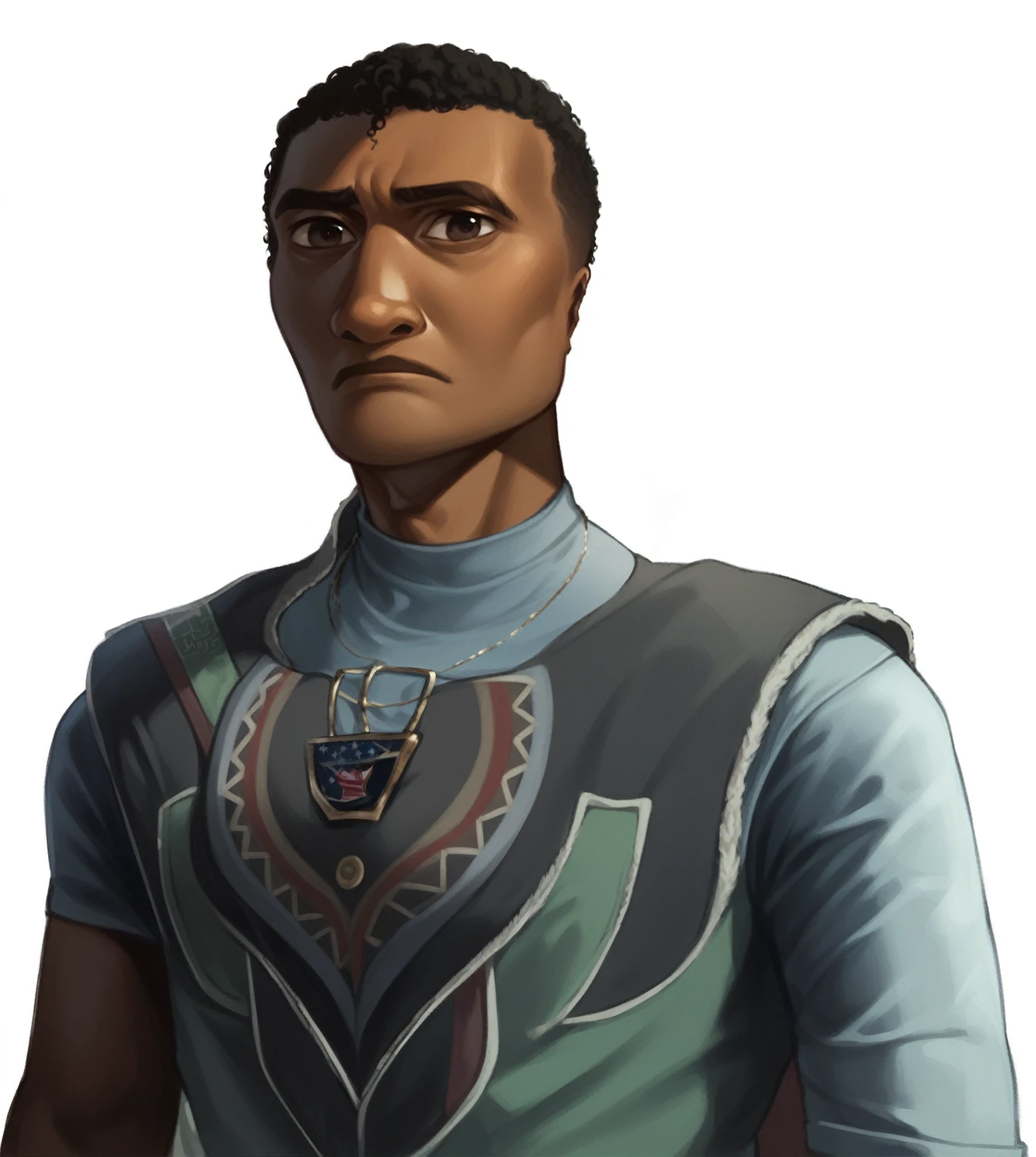 zPDXL, African-American, Richard ayoade resemblance dark skin and curly hair low curly hair, young and very handsome, Disney modern animation style , 18 years old , dark-skinned African-American , very good looking