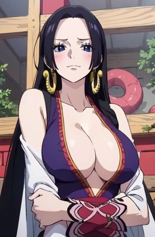 score_9, score_8_up, score_7_up, source_anime,masterpiece,best quality,highres,absurdres,official art,official style,source_anime,anime screencap,anime coloring,megami magazine,anime,animated,explicit, solo, boa_hancock,long hair, black hair, earrings, dress, jewelry, large breasts, heart shaped eyes, big condom hold in mouth, Spread legs wide, Large quantity semen overflowing from the vagina, Open your pussy with the fingers of both hands